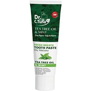 Tea tree and mint toothpaste
